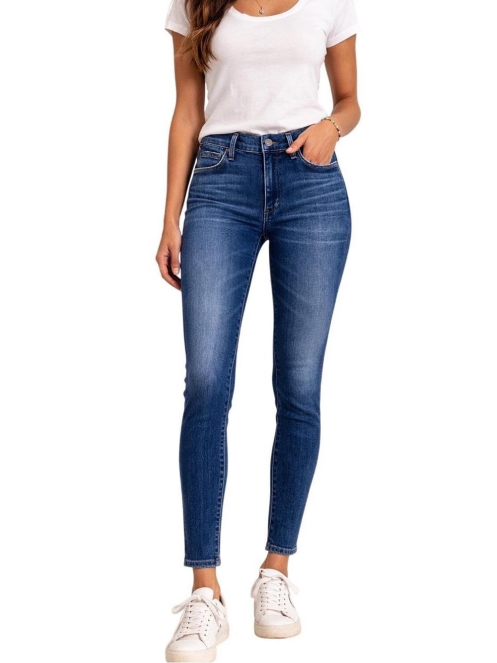 Citizens of Humanity Rocket Cropped High Rise Skinny Jeans